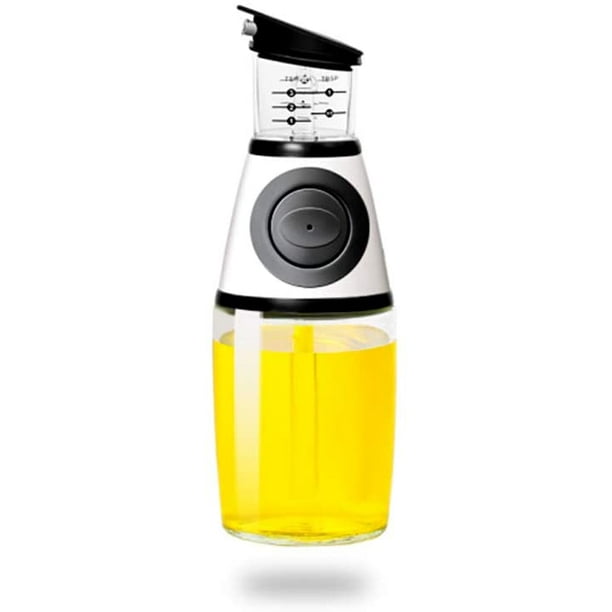Plastic Easy Flow Plastic Oil and Vinegar Container Dispenser//Pourer Bottle for Kitchen Pack of 2 1000ml, 1 L